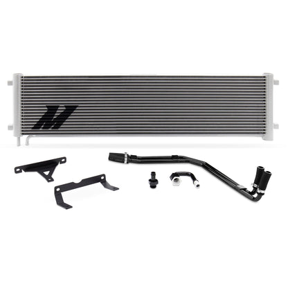 Mishimoto Transmission Cooler, Silver, fits Ford 6.7L Powerstroke 2017-2019