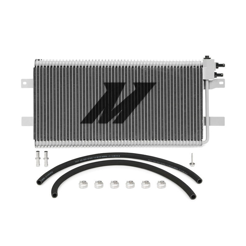 Mishimoto Transmission Cooler, Silver, fits Dodge Ram 5.9L/6.7L Cummins 2003-2009