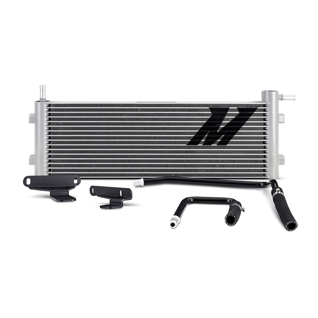 Mishimoto Transmission Cooler, Silver, fits Dodge Ram 2500/3500 6.7L Cummins 2010-2012