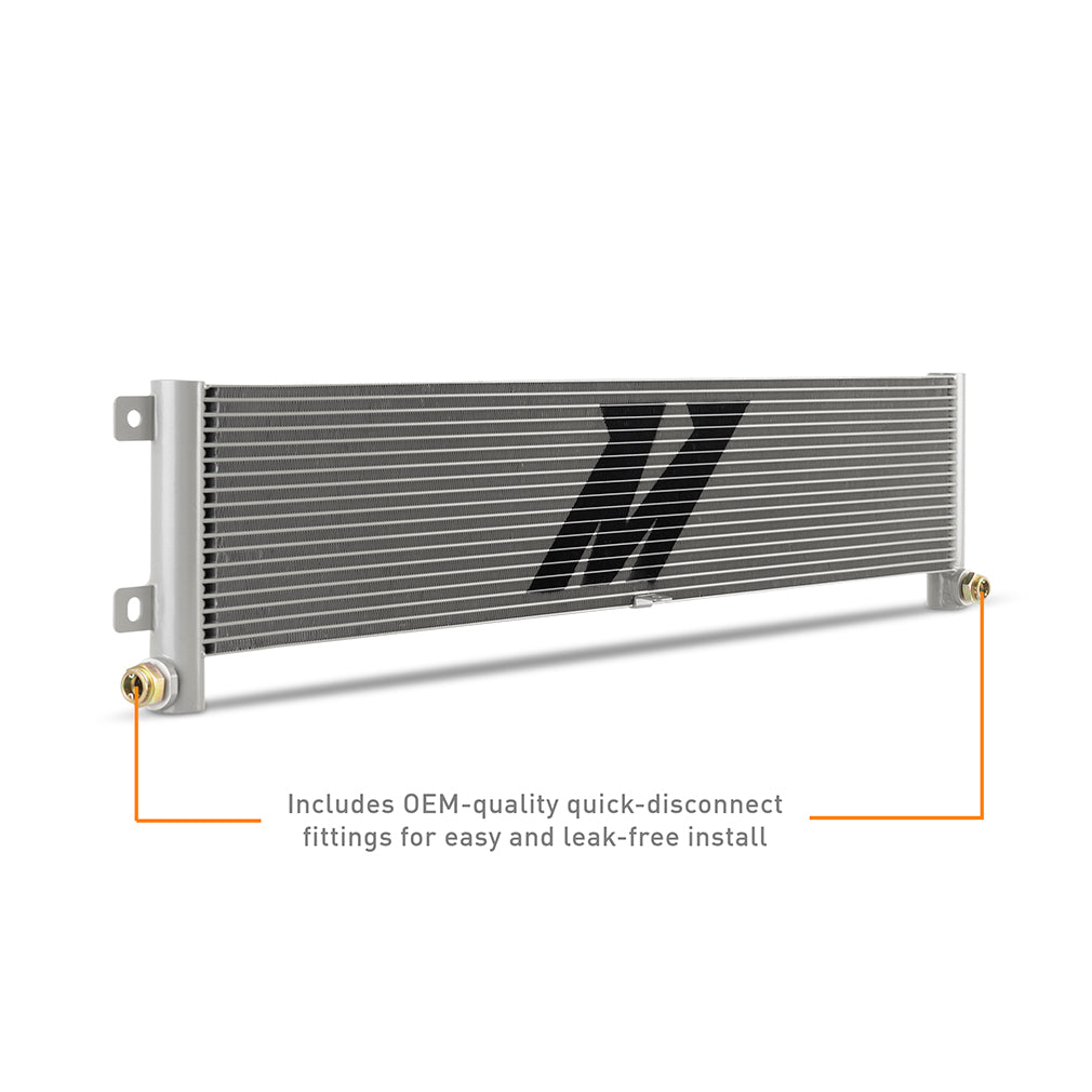 Mishimoto Transmission Cooler, Silver, fits RAM 6.7L Cummins 2019-2024, 6.4L Gas 2019+