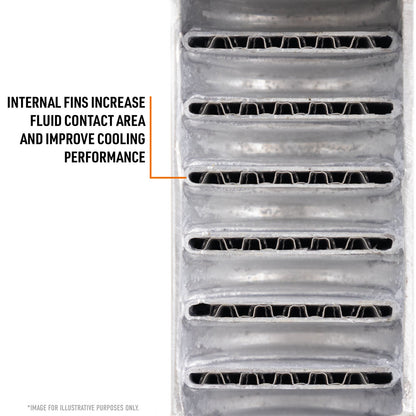 Mishimoto Transmission Cooler, Silver, fits RAM 6.7L Cummins 2019-2024, 6.4L Gas 2019+