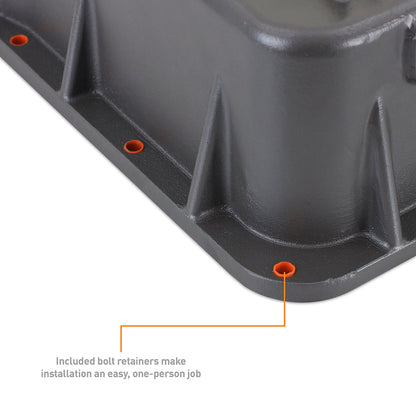 Mishimoto Aluminum Transmission Pan, fits Chevrolet/GMC 6.6L Duramax 2001-2019