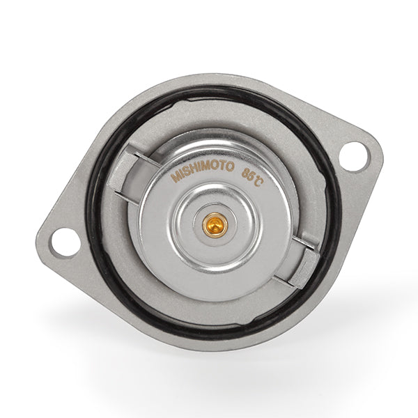 Mishimoto Thermostat, Low-Temp, w/Cast Housing, fits Ford 6.0L Powerstroke 2003-2007