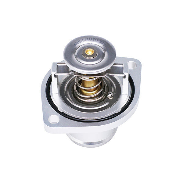 Mishimoto Thermostat, High-Temp, w/CNC Housing, fits Ford 6.0L Powerstroke 2003-2007