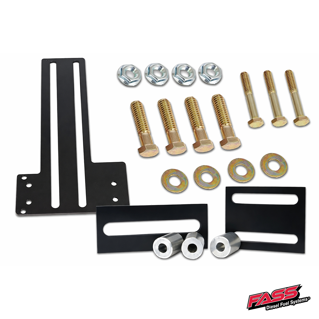 FASS No Drill Bracket Kit for 94-12 Dodge/RAM and 01-12 GM/Chevy