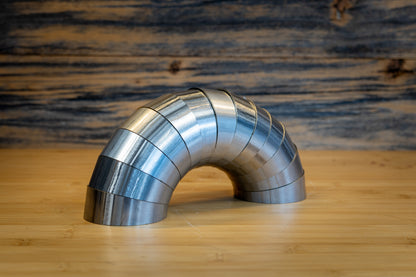 MBRP T304SS 3" Diameter, 180 degree, Pie Cut. PC15197
