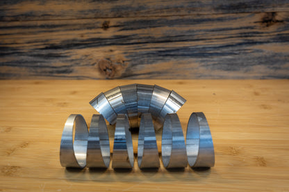 MBRP T304SS 2.5" Diameter, 180 degree, Pie Cut. PC15211