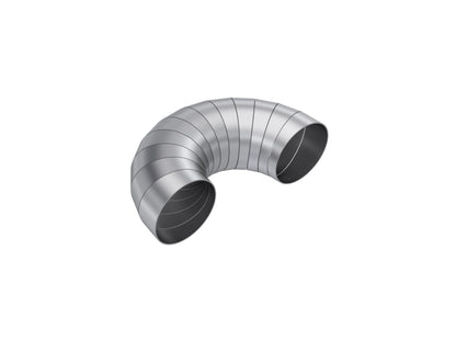 MBRP T304SS 3.5" Diameter, 180 degree, Pie Cut. PC15212