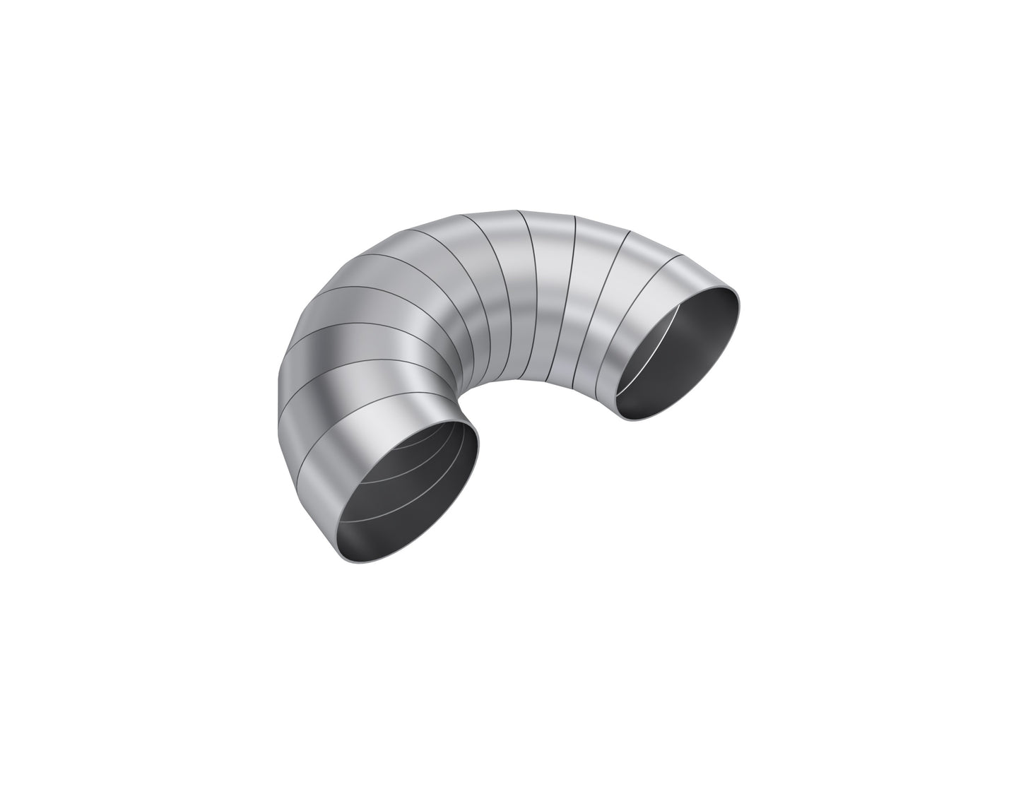 MBRP T304SS 4" Diameter, 180 degree, Pie Cut. PC15213