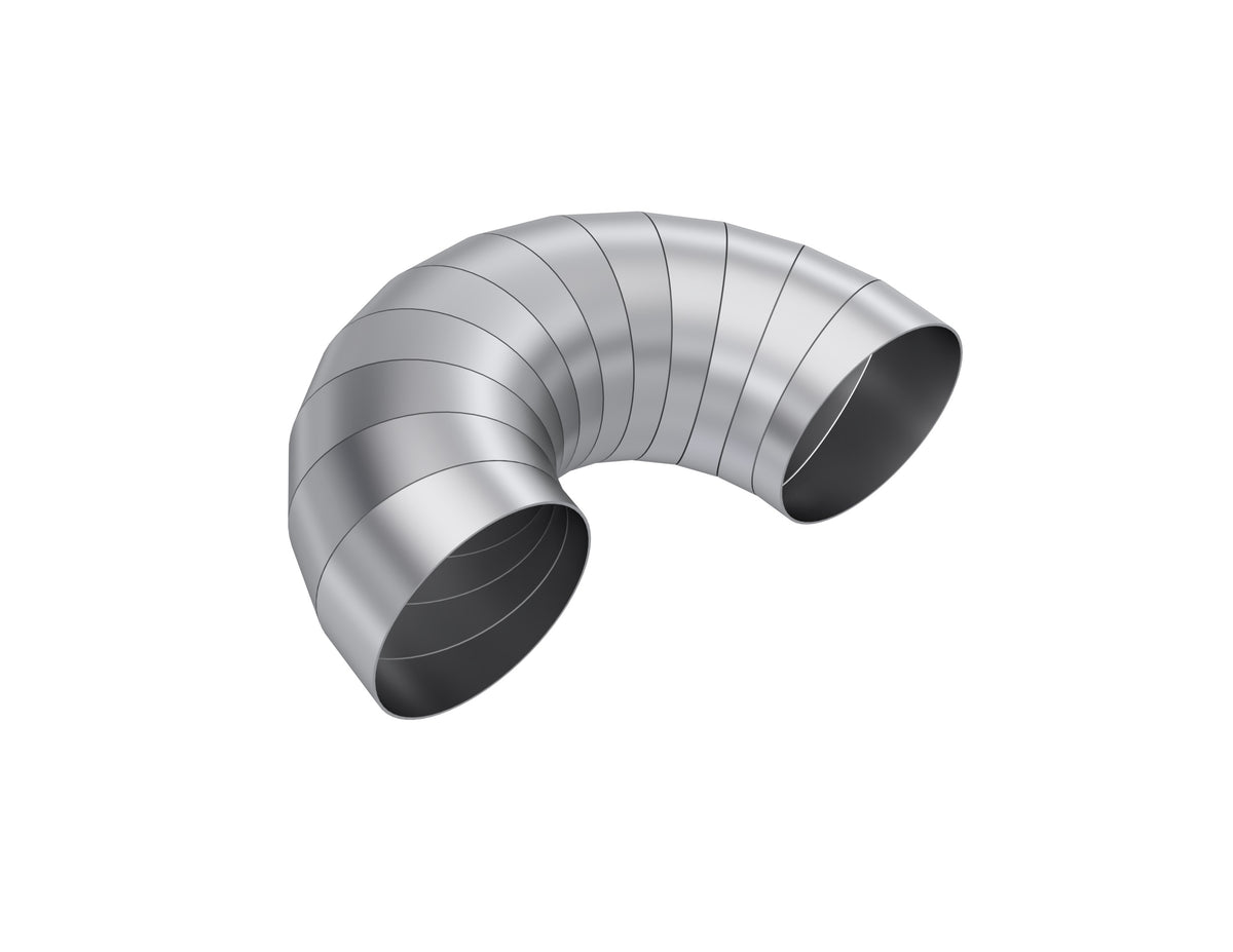 MBRP T304SS 5" Diameter, 180 degree, Pie Cut. PC15214