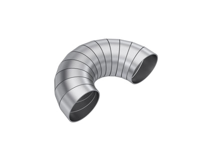 MBRP T304SS 2" Diameter, 180 degree, Pie Cut. PC15250