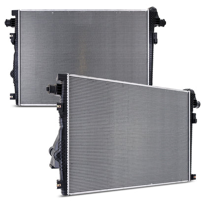 Mishimoto Replacement Radiator, fits Ford F-Series 6.7L Powerstroke, Primary 2011-2016