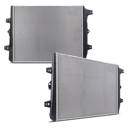 Mishimoto Replacement Radiator, fits Chevy Silverado 6.6L Duramax 2011-2016