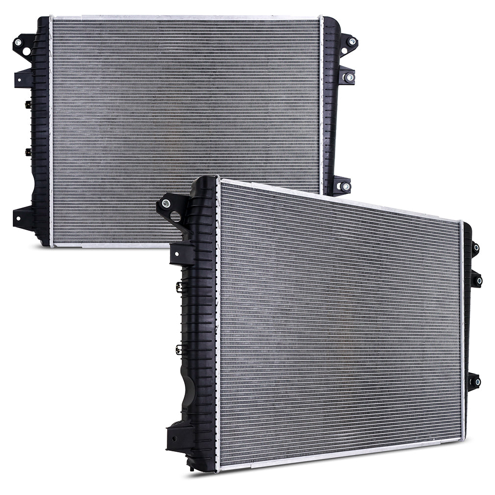 Mishimoto Replacement Radiator, fits Chevrolet Silverado 6.6L Duramax 2017-2019