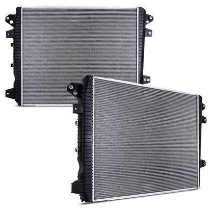 Mishimoto Replacement Radiator, fits Chevrolet Silverado 6.6L Duramax 2017-2019