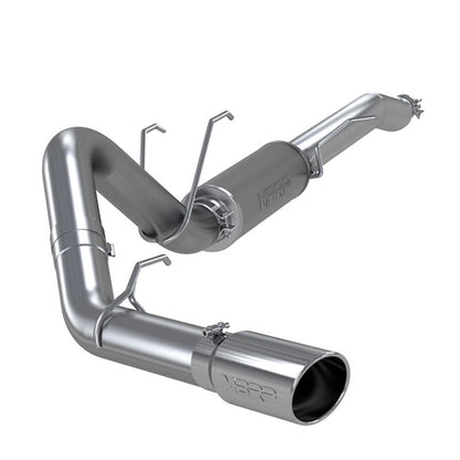 MBRP 4in. Resonator-Back. Single Side Exit. Street Version. AL S5247AL