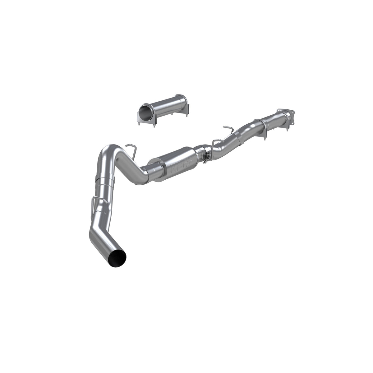 MBRP 4in. Cat-Back. Single Side Exit. AL S6000P
