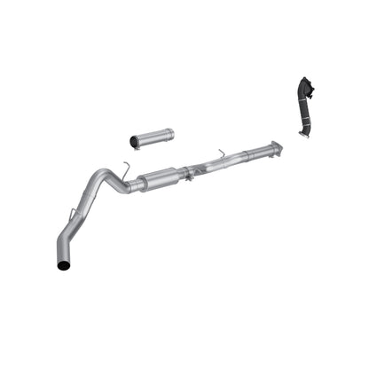 MBRP 4in. Cat-Back Single Side with Downpipe, AL. S6001P