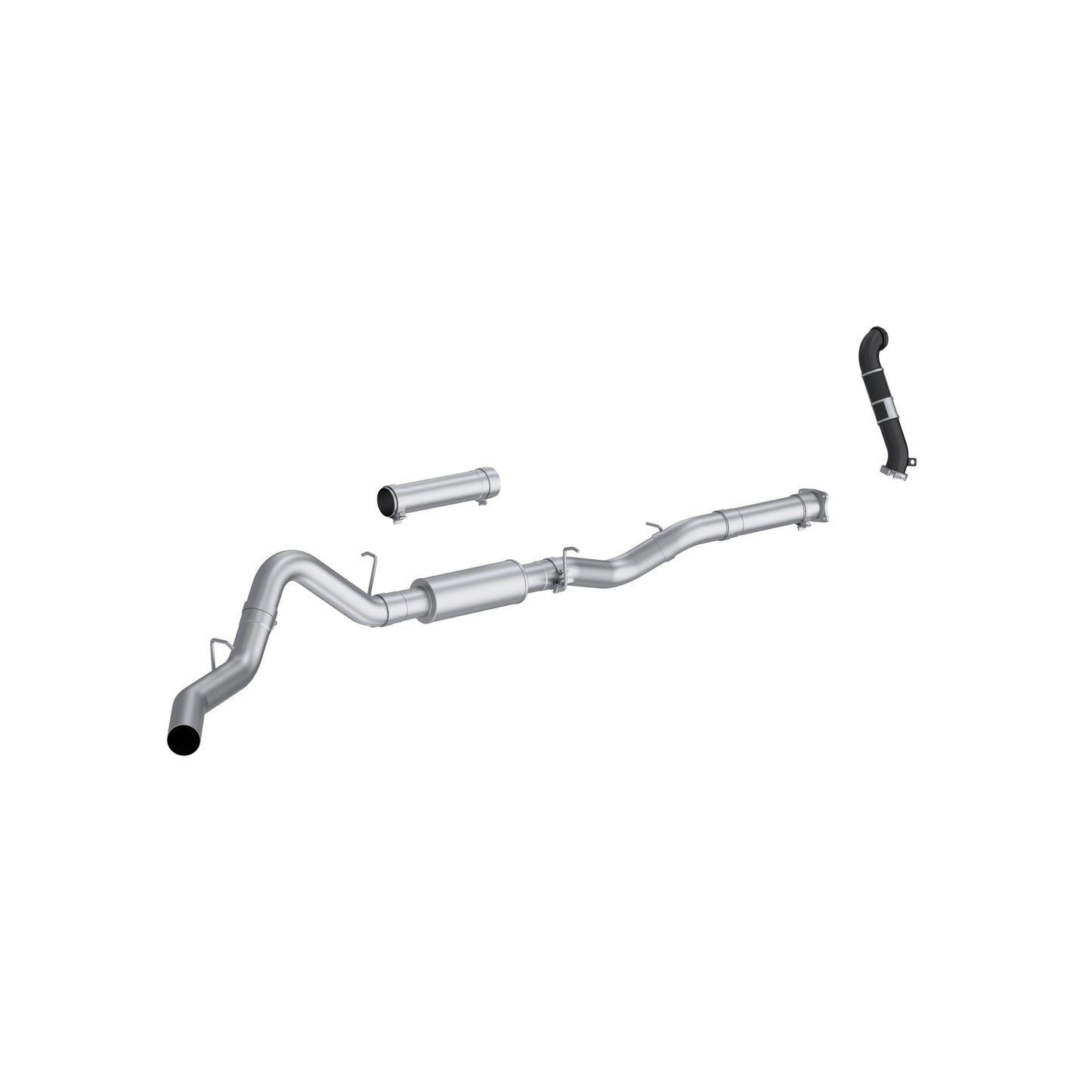 MBRP 4in. Cat-Back Single Side with Downpipe, AL. S6003P