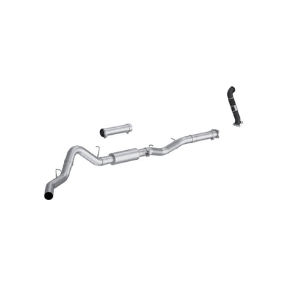 MBRP 4in. Cat-Back Single Side with Downpipe, AL. S6003P
