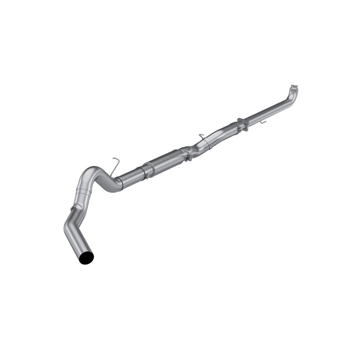 MBRP 5in. Downpipe-Back. Single Side Exit. AL S60210P