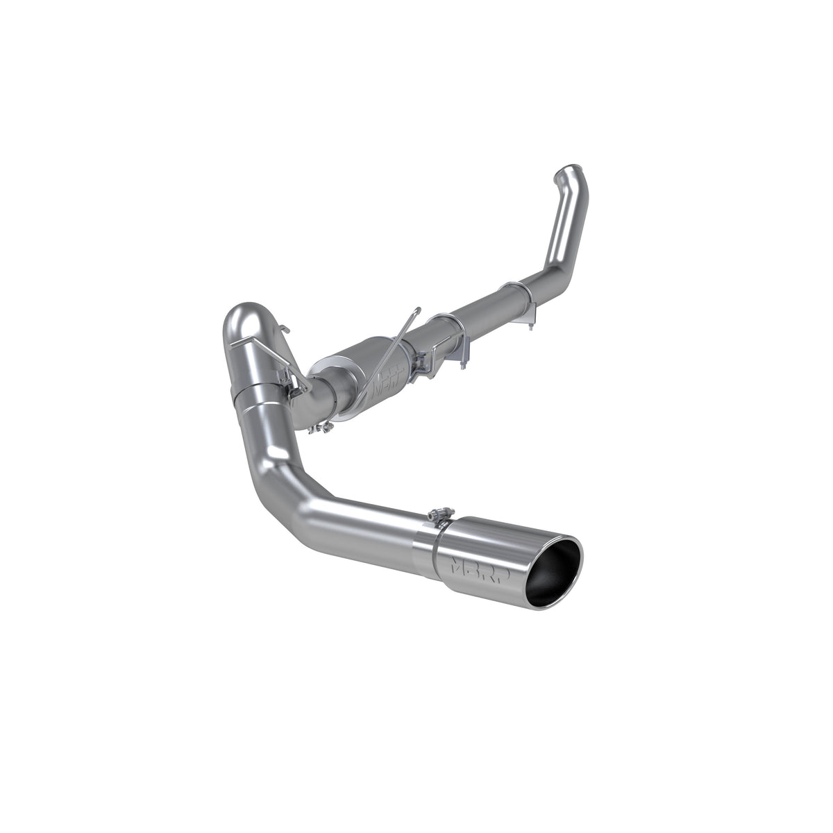 MBRP 4in. Turbo Back. Single Side Exit. T409 S6104409
