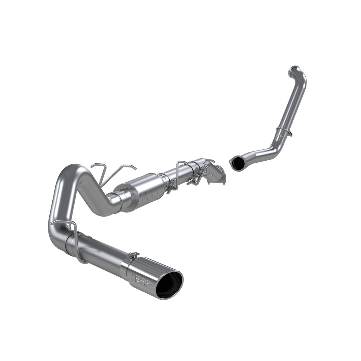 MBRP 4in. Turbo Back. Single Side Exit. Retains Stock Cat. T409 S6206409