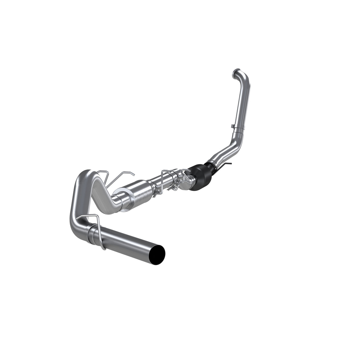 MBRP 4in. Turbo Back. Single Side Exit. Retains Stock Cat. AL S6212P