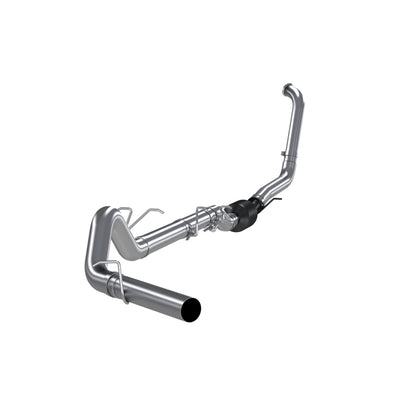 MBRP 4in. Turbo Back. Single Side Exit. No Muffler. Retains Stock Cat. AL S6212PLM