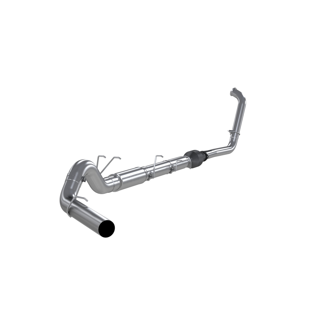 MBRP 5in. Turbo Back. Single Side Exit. Retains Stock Cat. AL S62340P