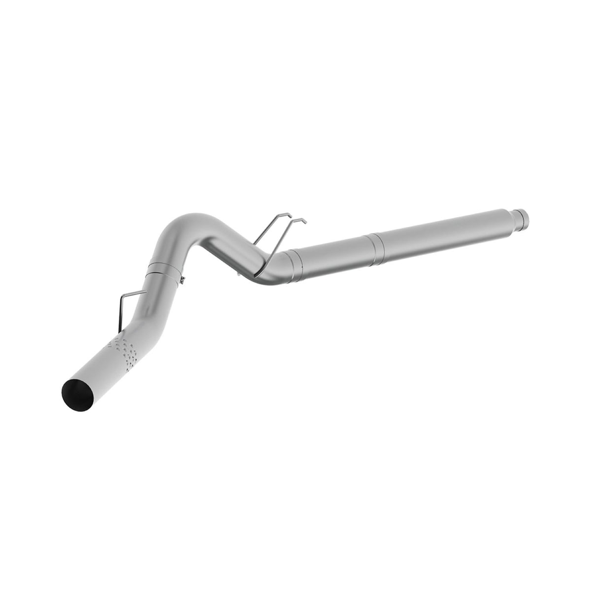 MBRP 5in. Filter Back. Single Side Exit. No Muffler. AL S62460PLM