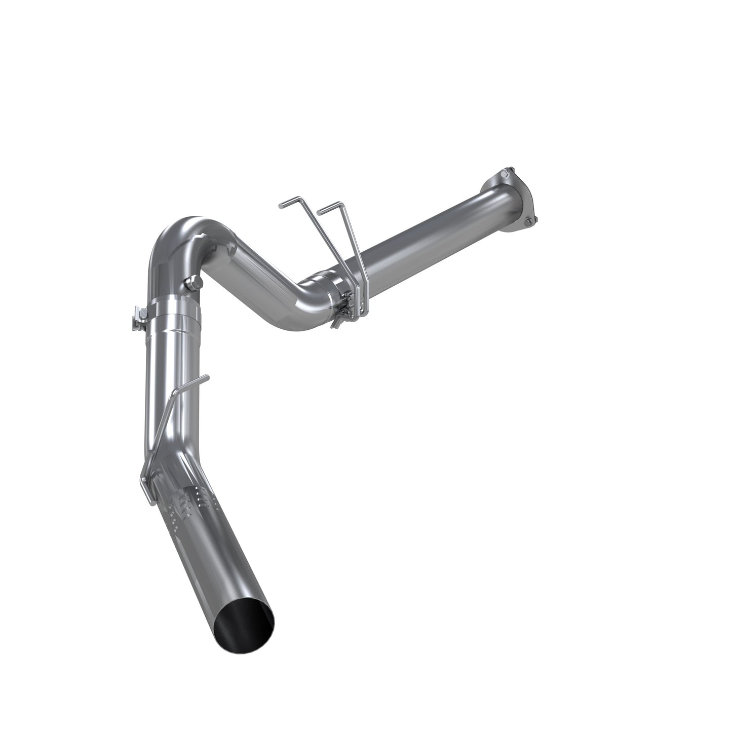MBRP 4in. Filter Back. Single Side Exit. No Muffler. AL. S6287PLM