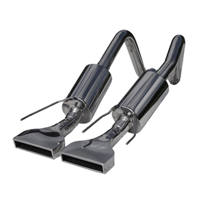 MBRP 2.5in. Axle-Back. Dual Muffler. Dual Rear Exit. T304 S7002304