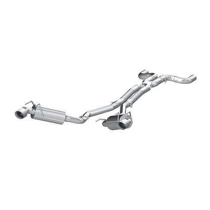 MBRP 2.5in. Cat-Back. Dual Exhaust. Dual Rear Exit. T304 S7020304