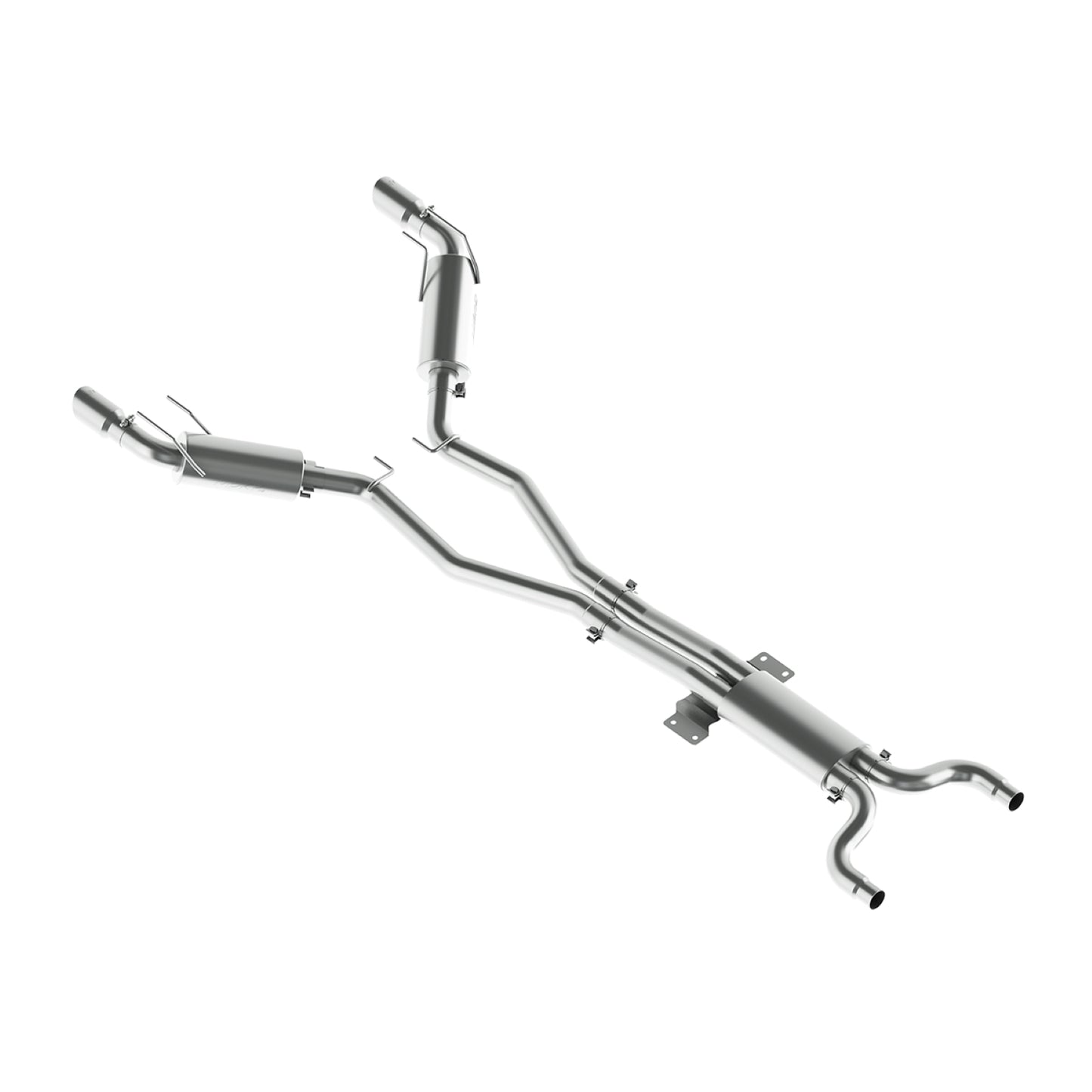 MBRP 3in. Cat-Back. Dual Exhaust. Dual Rear Exit. T409 S7024409