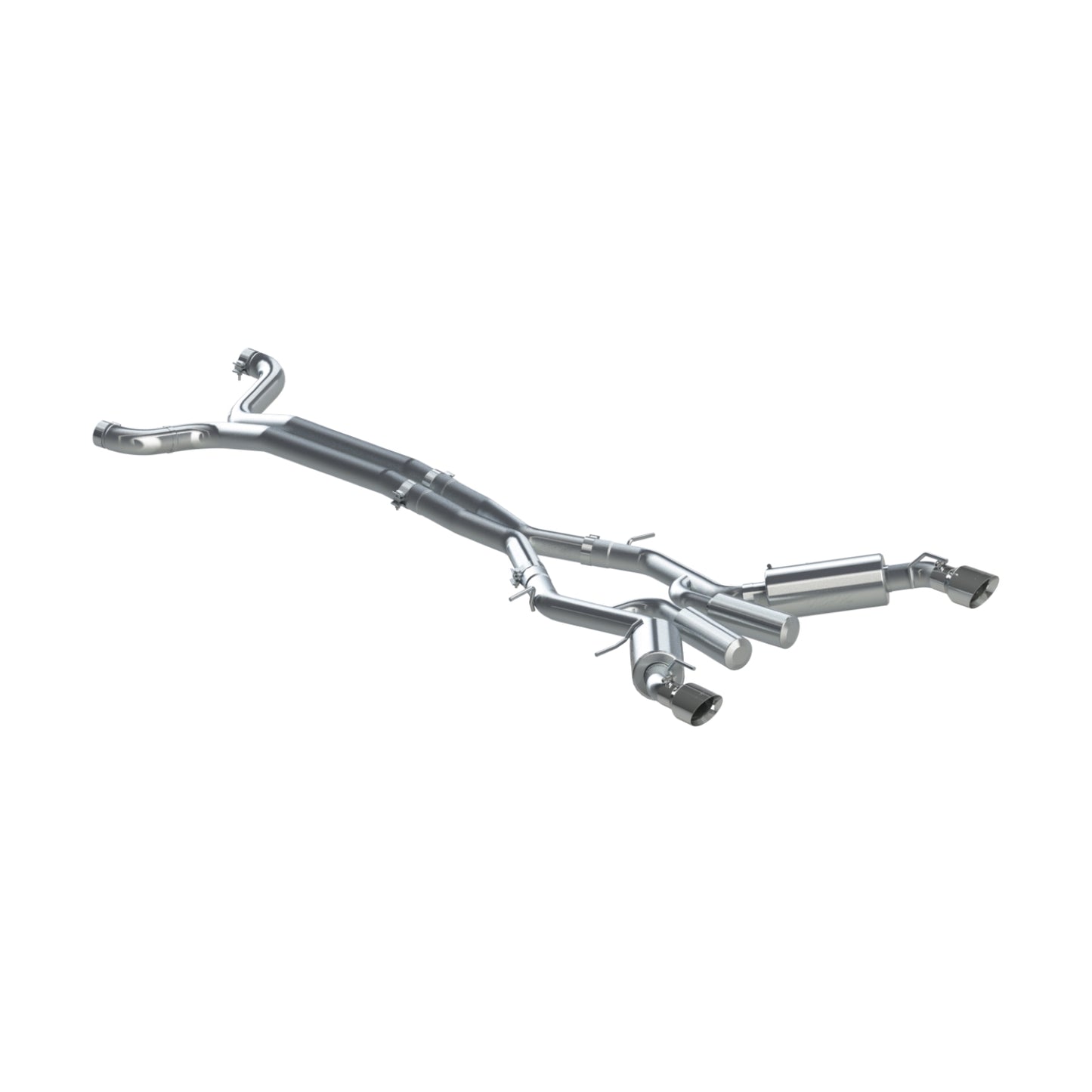 MBRP 3in. Cat-Back. Dual Muffler. Dual Split Rear Exit. T409 S7035409