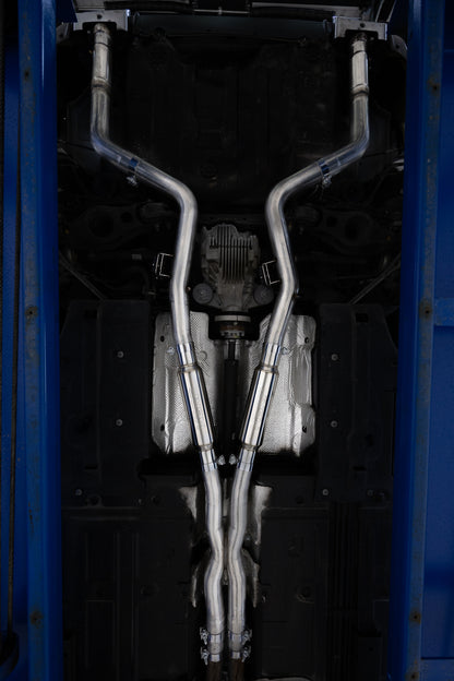 MBRP 3in. Cat-Back, Dual Rear Exit, T304, Street Profile. S7103304