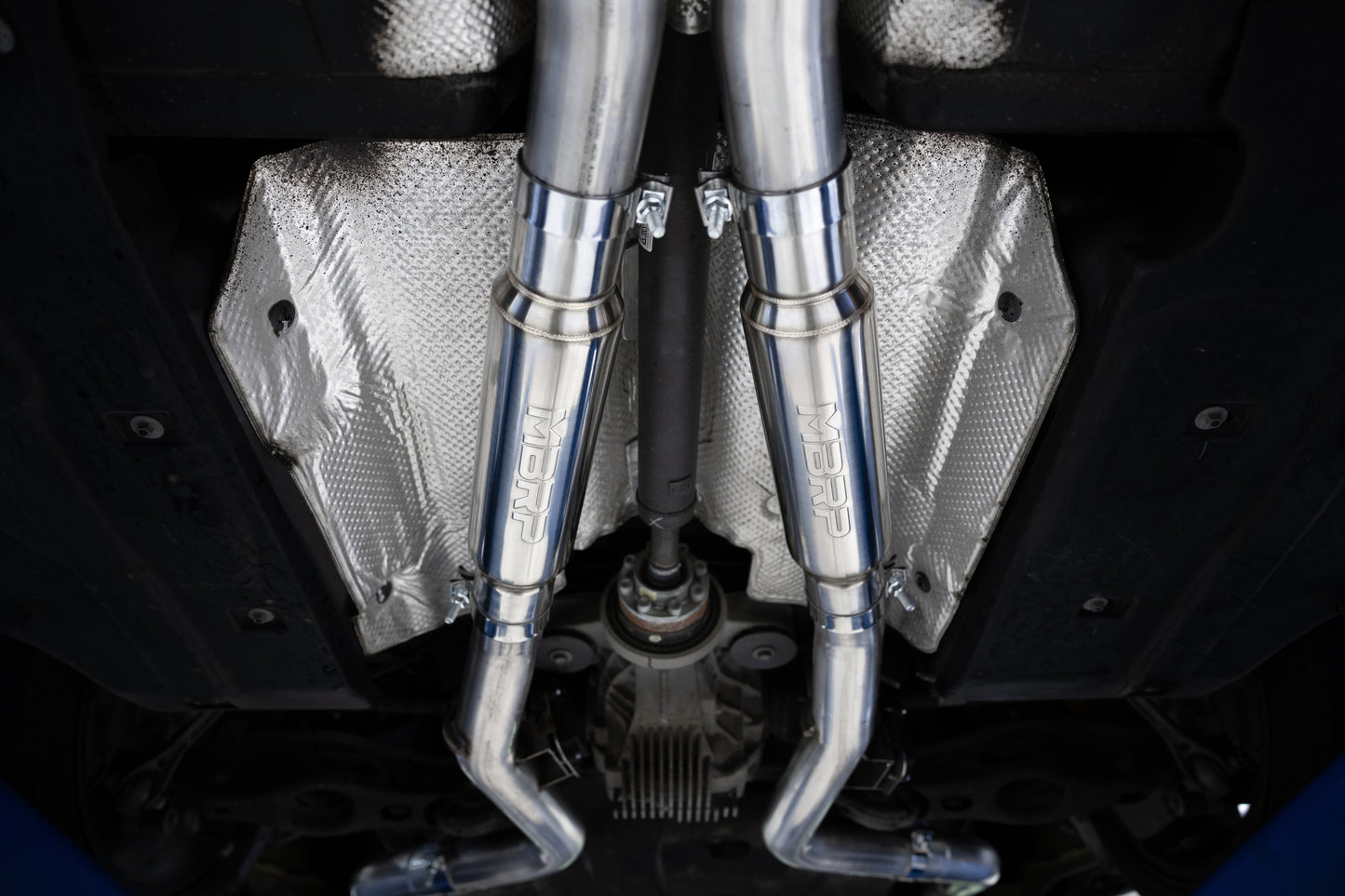 MBRP 3in. Cat-Back, Dual Rear Exit, AL, Street Profile. S7103AL