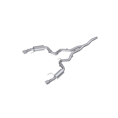 MBRP 3in. Cat-Back. Dual Split Rear Exit. Street Version. T409 S7274409
