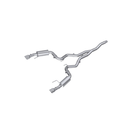 MBRP 3in. Cat-Back. Dual Split Rear Exit. Street Version. AL S7274AL