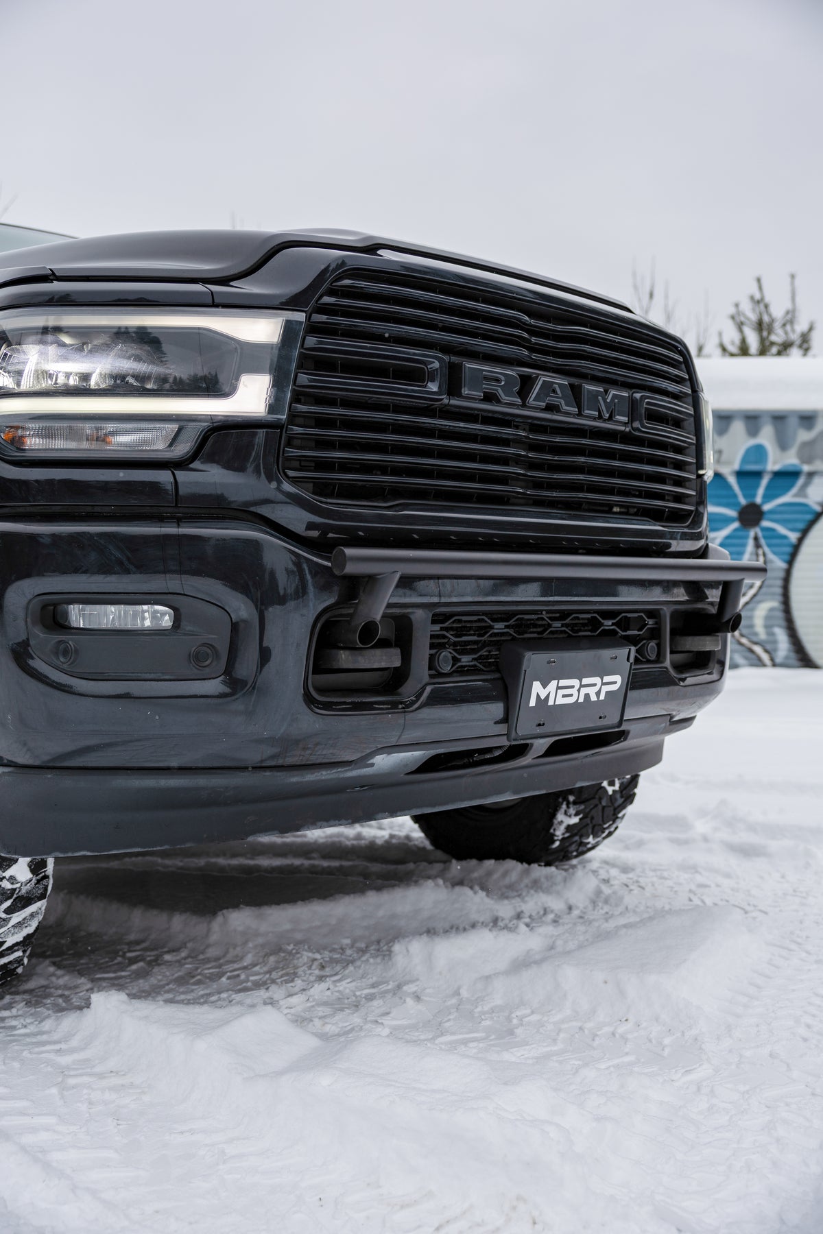 MBRP Bumper Light Mounting Bar, BLK SL5149-02