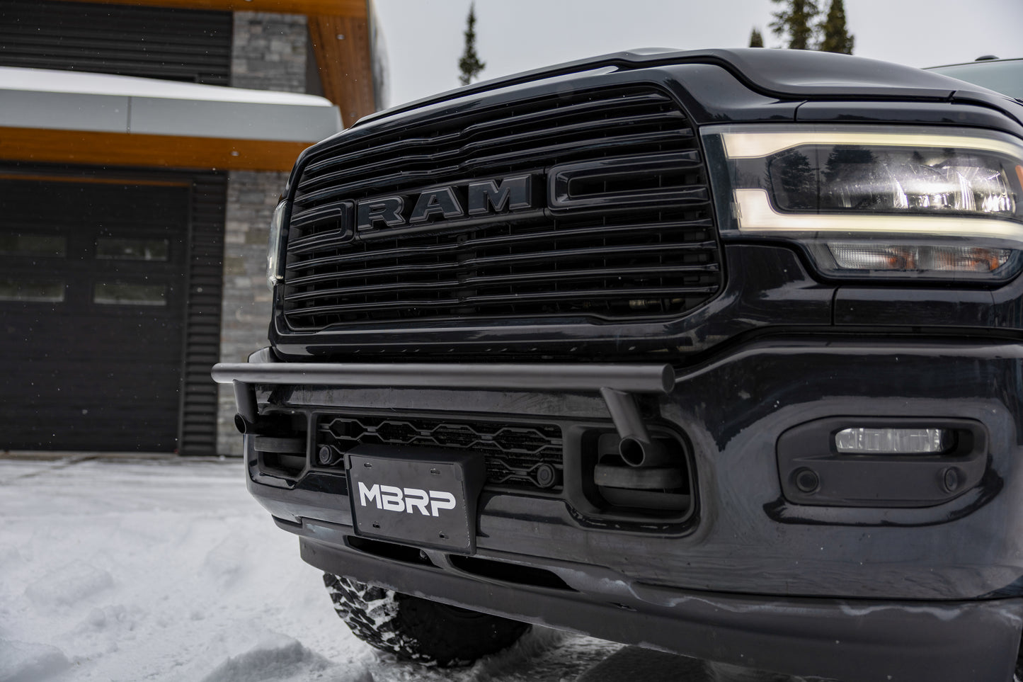 MBRP Bumper Light Mounting Bar, BLK SL5149-02