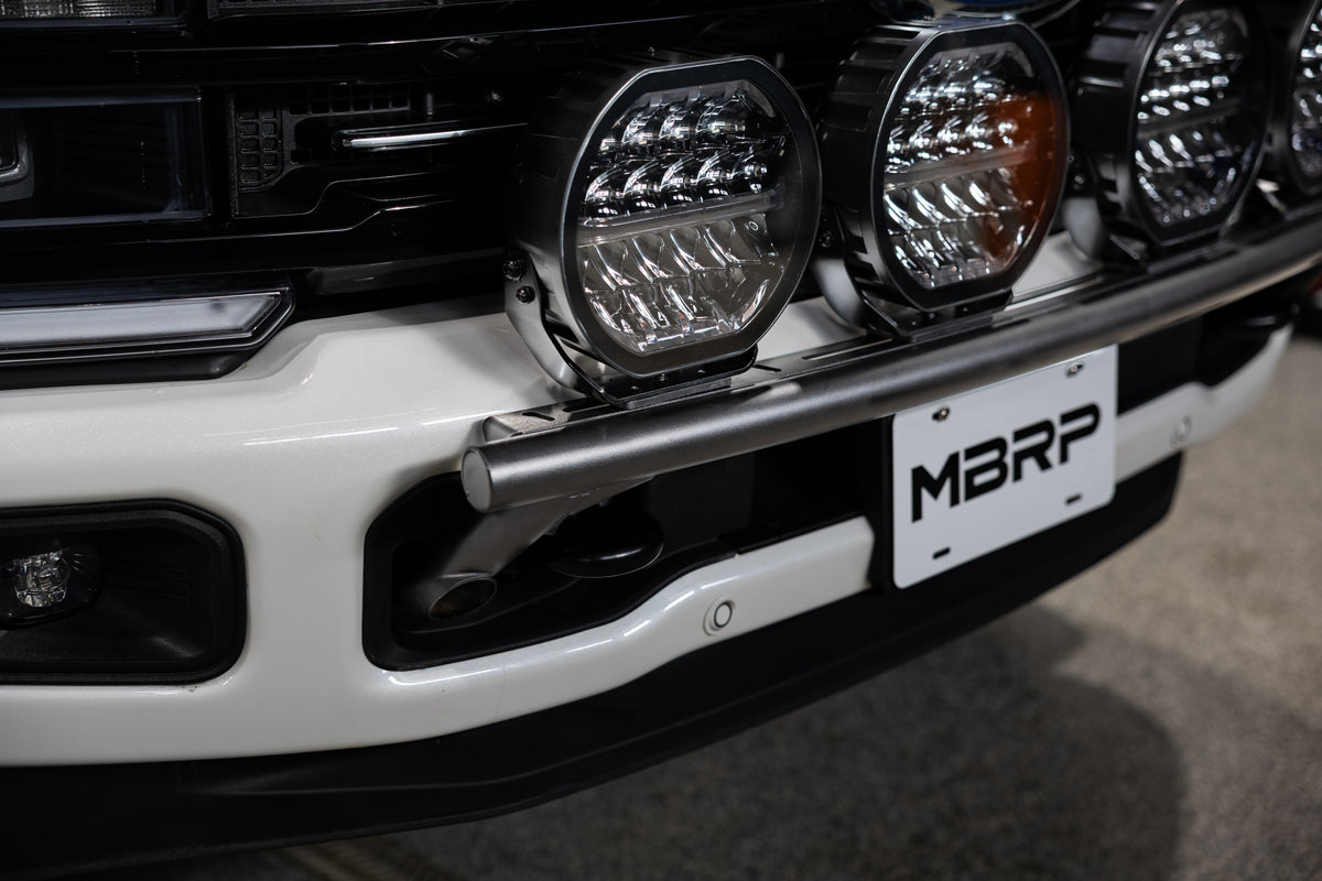 MBRP Bumper Light Mounting Bar, BLK SL5247-02