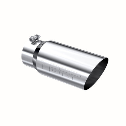 MBRP Tip. 5in. O.D. Angled Single Walled 4in. inlet 12in. length. T304. T5052