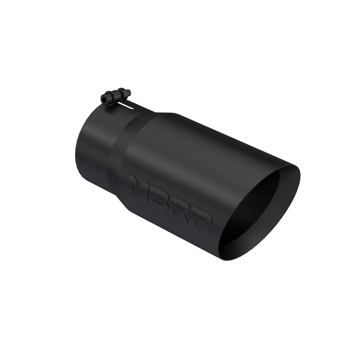 MBRP 6" OD. Dual Wall Angled. 5" ID. 12" Length. BLK. T5074BLK
