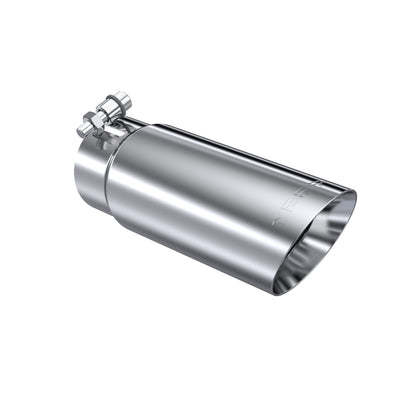 MBRP Tip. 3in. O.D. Dual Wall Angled End 3in. inlet 12in. length. T304 Stainless. T5114
