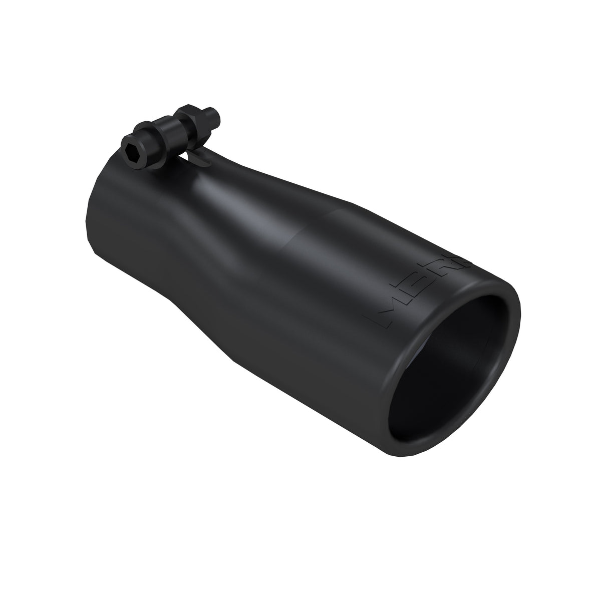 MBRP Tip. 3 in. O.D. Oval 2in. inlet 7 1/16in. length. BLK. T5116BLK