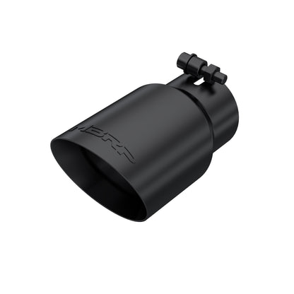 MBRP Tip. 4in. O.D.. Dual Wall Angled. 3in. inlet. 8in. Length. T5122BLK