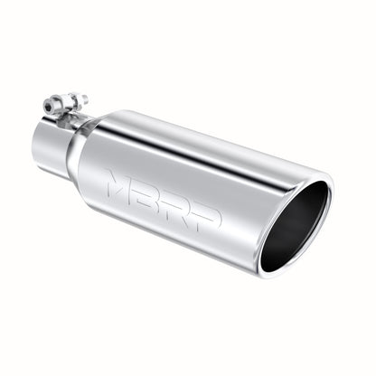 MBRP 4in. OD. 2.5in. inlet. 12in. in length. Clampless-no weld T304. T5150