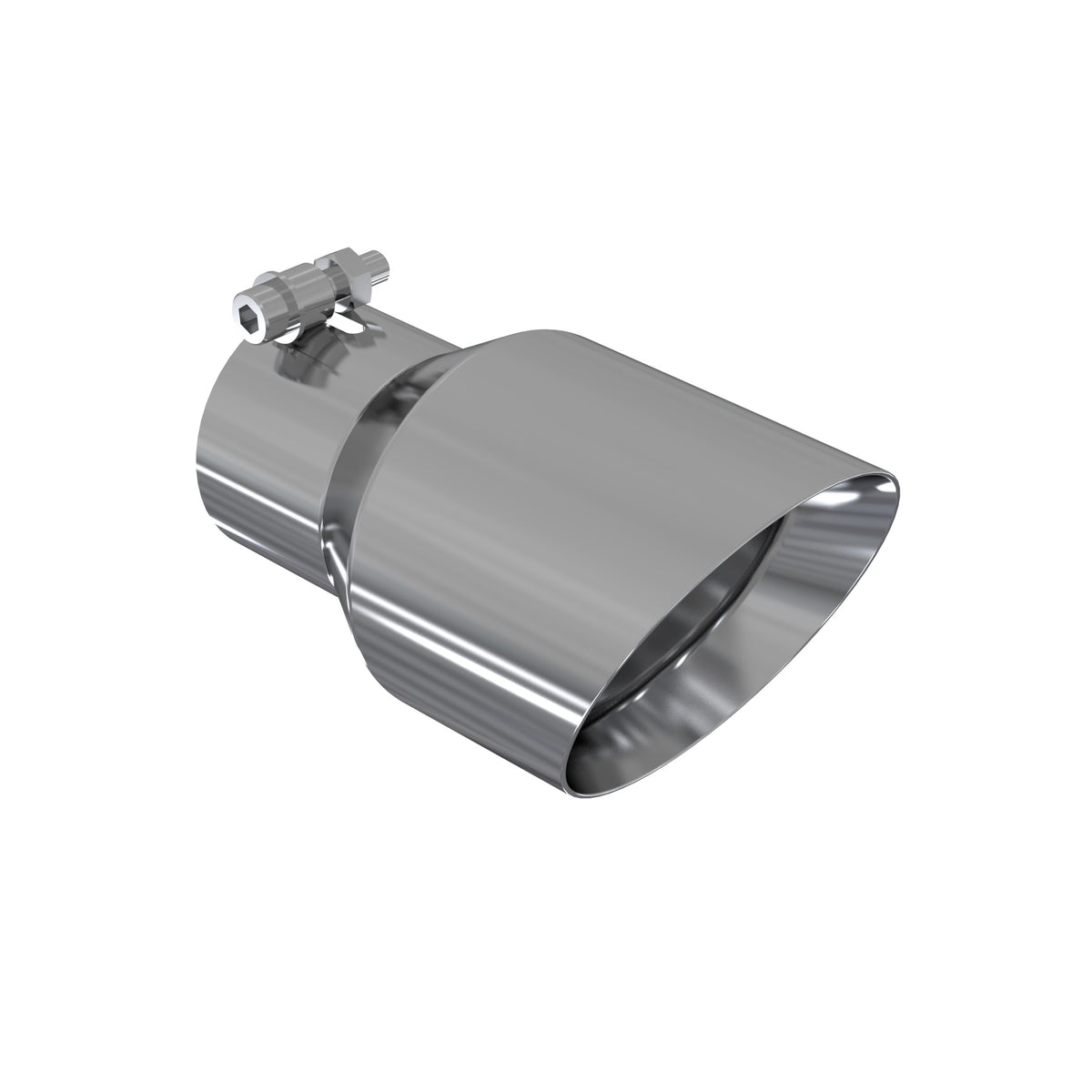 MBRP 3" ID. 4.5" OD. 8" Length. Dual Wall Angled. T304. T5151